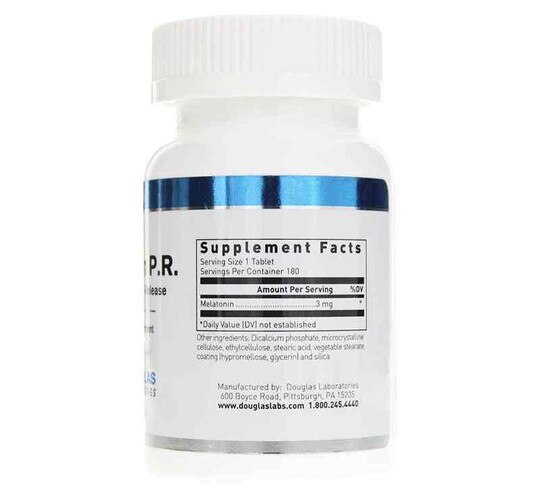 Melatonin Prolonged-Release 3 Mg, DGL